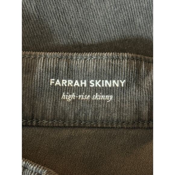 Adriano Goldschmied AG The Farrah High Waist corduroy Jeans gray size 32 - Picture 5 of 8